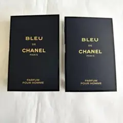 CHANEL ブルードゥシャネル パルファム 1.5ml　香水サンプル　2個！