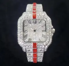 限定出品！天然フルダイヤモンド×ルビー×トゥールビヨン 絢爛豪華!世界50本限定 メモリジン ダイナミックモデルのフルジュエリーオーダー