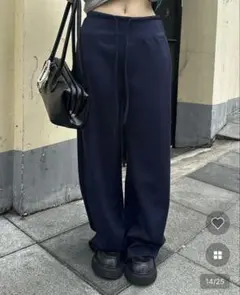 ローライズフレアパンツ