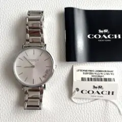 ほぼ新品】COACH コーチ 腕時計 テイタム セラミック ラインストーン