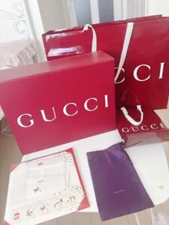 GUCCI ショップ袋・ギフトボックスセット