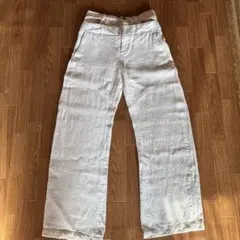 ZARA ホワイト ワイドパンツ XS