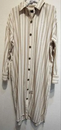 アパートバイローリーズ ロングシャツ フリーサイズ リネン混のサムネイル