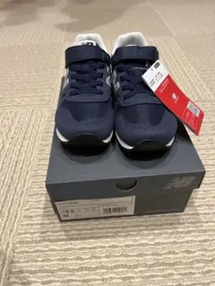 New Balance YV373 ネイビー 19.0cm