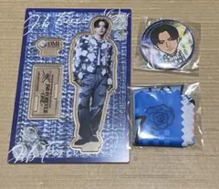 登坂広臣　アクリルスタンド　マルチクロス　缶バッジ　セット