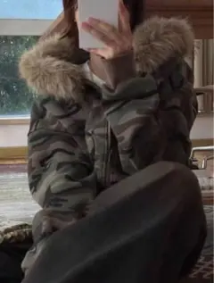 y2k 迷彩ファージャケット