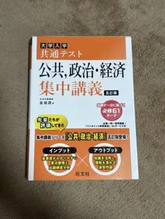 大学入学共通テスト公共,政治・経済集中講義