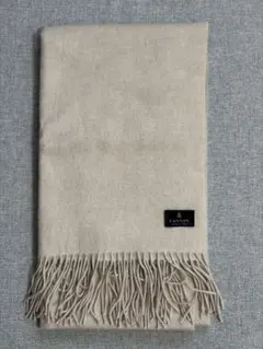 LANVIN ベージュ フリンジ付きストールのサムネイル