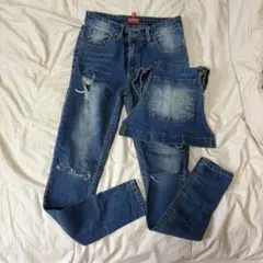 レディース　サロペット　オーバーオール