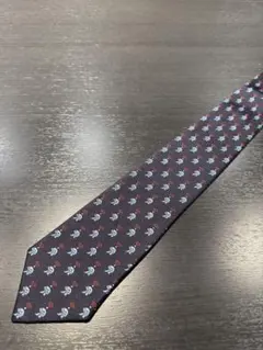 新品未使用　ブルガリ ネクタイ シルク 濃紺　セッテピエゲ