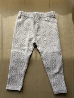 petit mainジャガードレギンス90 ピンク