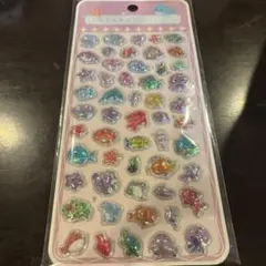 クリスタルぷくぷくシール ボンボンドロップシール