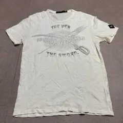 Johnson mortars 半袖　tシャツ　白　オフホワイト　usa製　Sのサムネイル