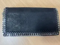 ー*ー様 Stella McCartney ファラベラ 長財布 黒のサムネイル
