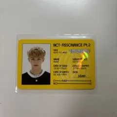 nct マーク　トレカ
