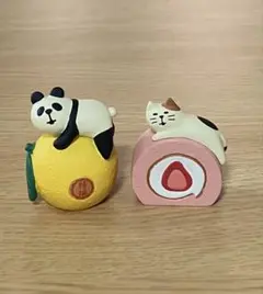 デコレ コンコンブル concombre パンダ ネコ 置物 フィギュア