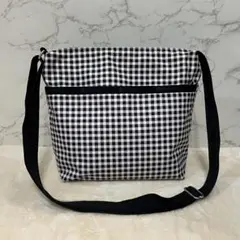 LeSportsac レスポートサック ギンガムチェック フリルトートバッグ