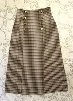 ANAYI チェックのスカート