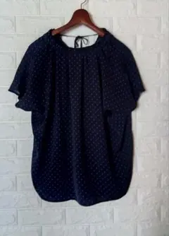 アースミュージックアンドエコロジー　半袖ブラウス