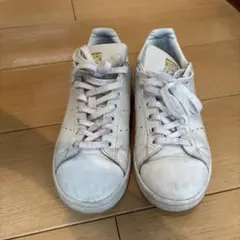 adidas Stan Smith ホワイトレザー スニーカー