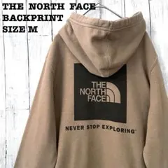 カ*ツ様 アメリカ古着THE NORTH FACE バックプリント パーカー M