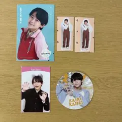 【即購入可能】関西ジュニア 亀井海聖 ステッカー シール 厚紙 5枚セット