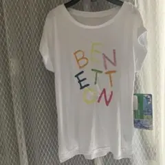 BENETTON 半袖Tシャツ ホワイトのサムネイル