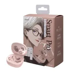 cheero Smart Pro ワイヤレスイヤホン ピンク