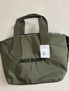 【未使用】 JACK BUNNY グリーン トートバッグ ゴルフバッグ 未使用】 JACK BUNNY グリーン トートバッグ ゴルフバッグ Jack Bunny