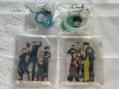 呪術廻戦 五条悟 伏黒恵 ロッカー風キーホルダー アクスタ