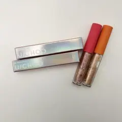 U/CHOO ワオ　アイグリッター　ハニーピンク オレンジブロッサム　2本セット