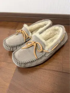 UGG グレー モカシン 23cm