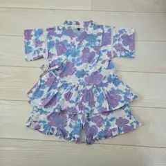 SERAPH　花柄甚平 120cm