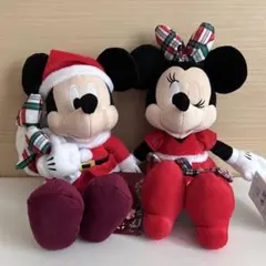 ディズニーストア　ミッキー　ミニー　クリスマス　ぬいぐるみ　2019
