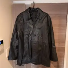 レザージャケット　革ジャン　革ジャケット　vintage 羊革　古着　ラムレザー