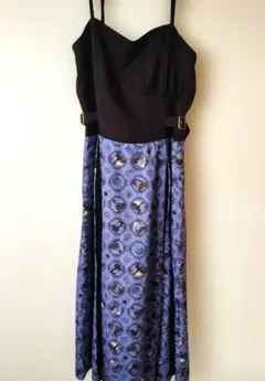 axes femme ディズニー プリーツワンピース