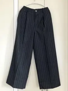 2026年最新】gu beautiful people タックワイドパンツ ストライプの