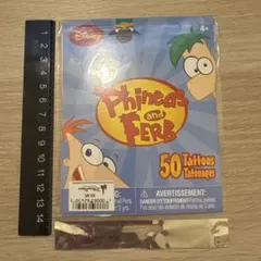Phineas and Ferb 50 Tattoos ステッカー