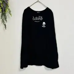 ✨良品質Azul by moussy 【Ｆ】ブラック長袖Tシャツ かっこいい