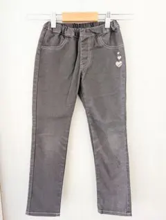 NOU ロングパンツ チャコール 120