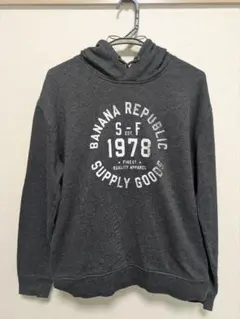 BANANA REPUBLIC ダークグレー パーカー