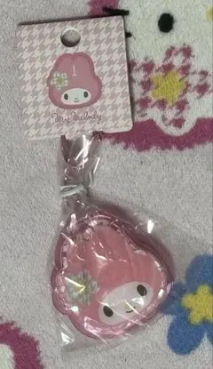 サンキューマート 산리오 カオハナ マイメロ シャカシャカキーホルダー