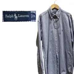 【296】Ralph Lauren 長袖シャツ　Mサイズ