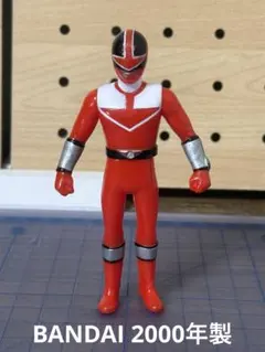 未来戦隊タイムレンジャー　ミニソフビ　タイムレッド