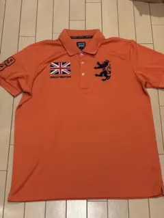 Admiral オレンジ ポロシャツ