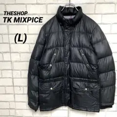THESHOP TK MIXPICE ダウンジャケット　黒　タケオキクチ　防寒着のサムネイル