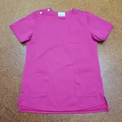 infirmiere スクラブ ピンク Vネック　Lサイズのサムネイル