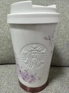 SAKURA2025ステンレスTOGOロゴタンブラーベージュ355ml スタバ