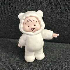 おおのたろう モコモコ赤ちゃんコレクション たっち(ホワイト)