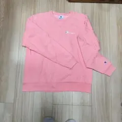 Champion クルーネック スウェット ピンク Lサイズのサムネイル